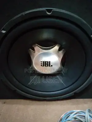 High-Performance Car Woofer Sound System with Complete Wiring