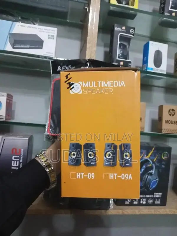 Compact Hotmail Desktop Speakers with Good Sound Quality