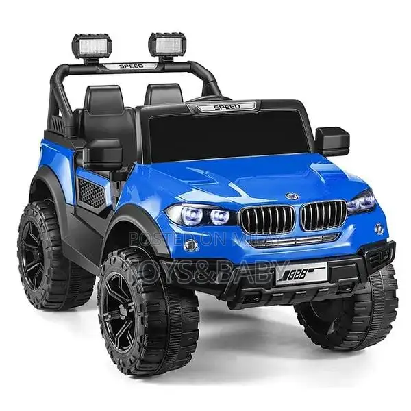 Kids Electric Ride-On Car Jeep with Music and LED Lights