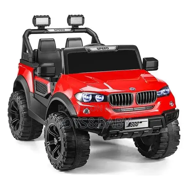 Kids Electric Ride-On Car Jeep with Music and LED Lights