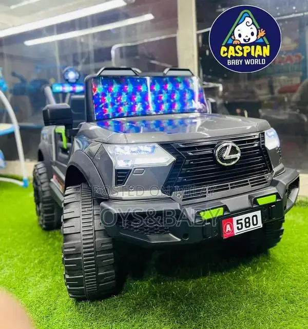 Kids Electric Ride-On Car Jeep with Music and LED Lights