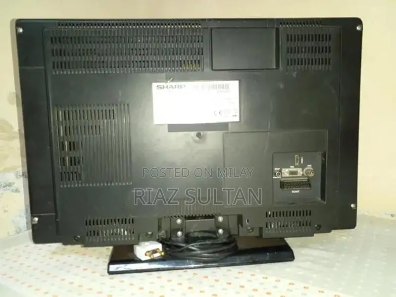 Sharp 22.5" LCD Multi-Function TV with Versatile Connectivity