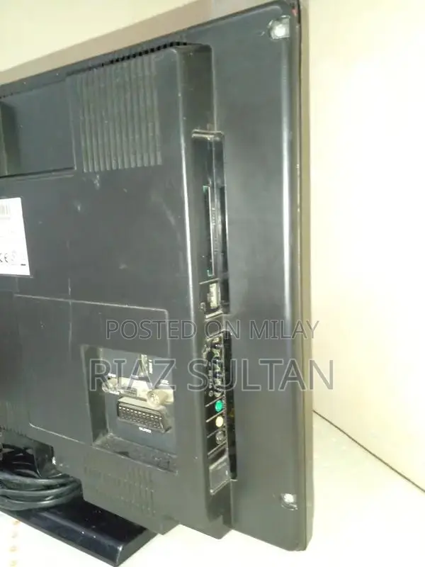 Sharp 22.5" LCD Multi-Function TV with Versatile Connectivity