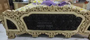 Modern Bedroom Furniture Set - Bed and Dresser Combination