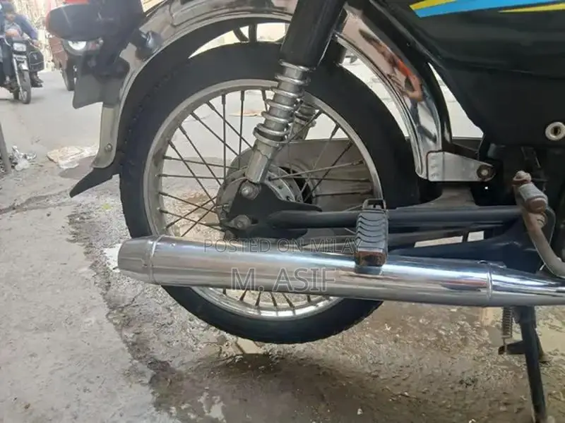 Road Prince 70cc Motorcycle 2021 Model Black