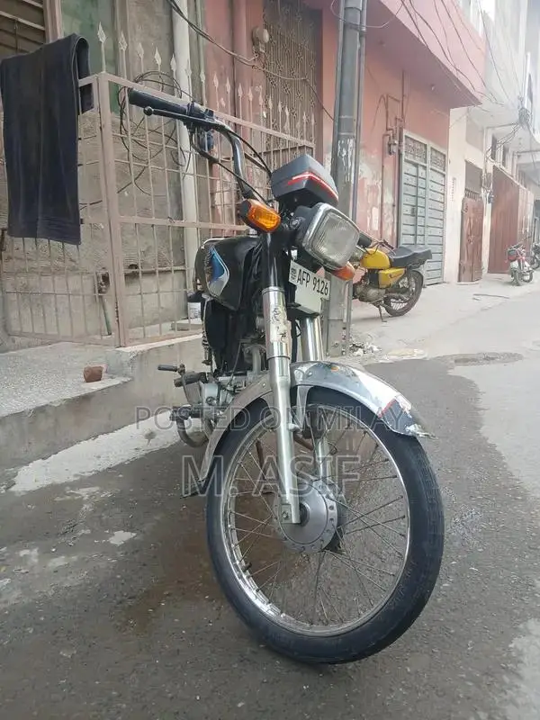 Road Prince 70cc Motorcycle 2021 Model Black