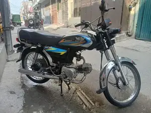 Road Prince 70cc Motorcycle 2021 Model Black