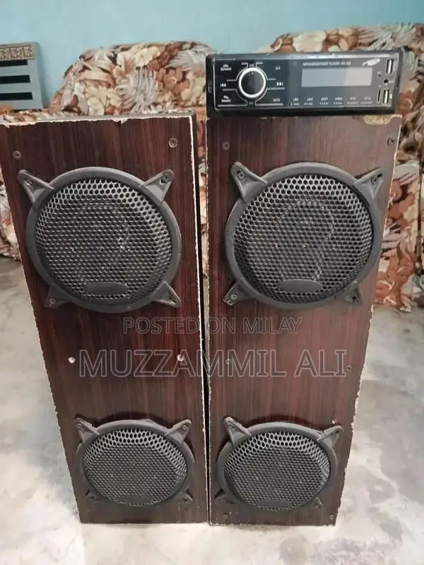 Boofers Stereo Sound LED Speaker with Built-in Tweeters