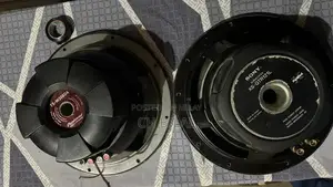 Pioneer and Sony High Power Subwoofers with Mounting Box