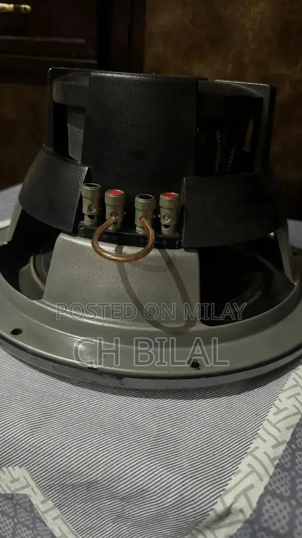 Pioneer and Sony High Power Subwoofers with Mounting Box