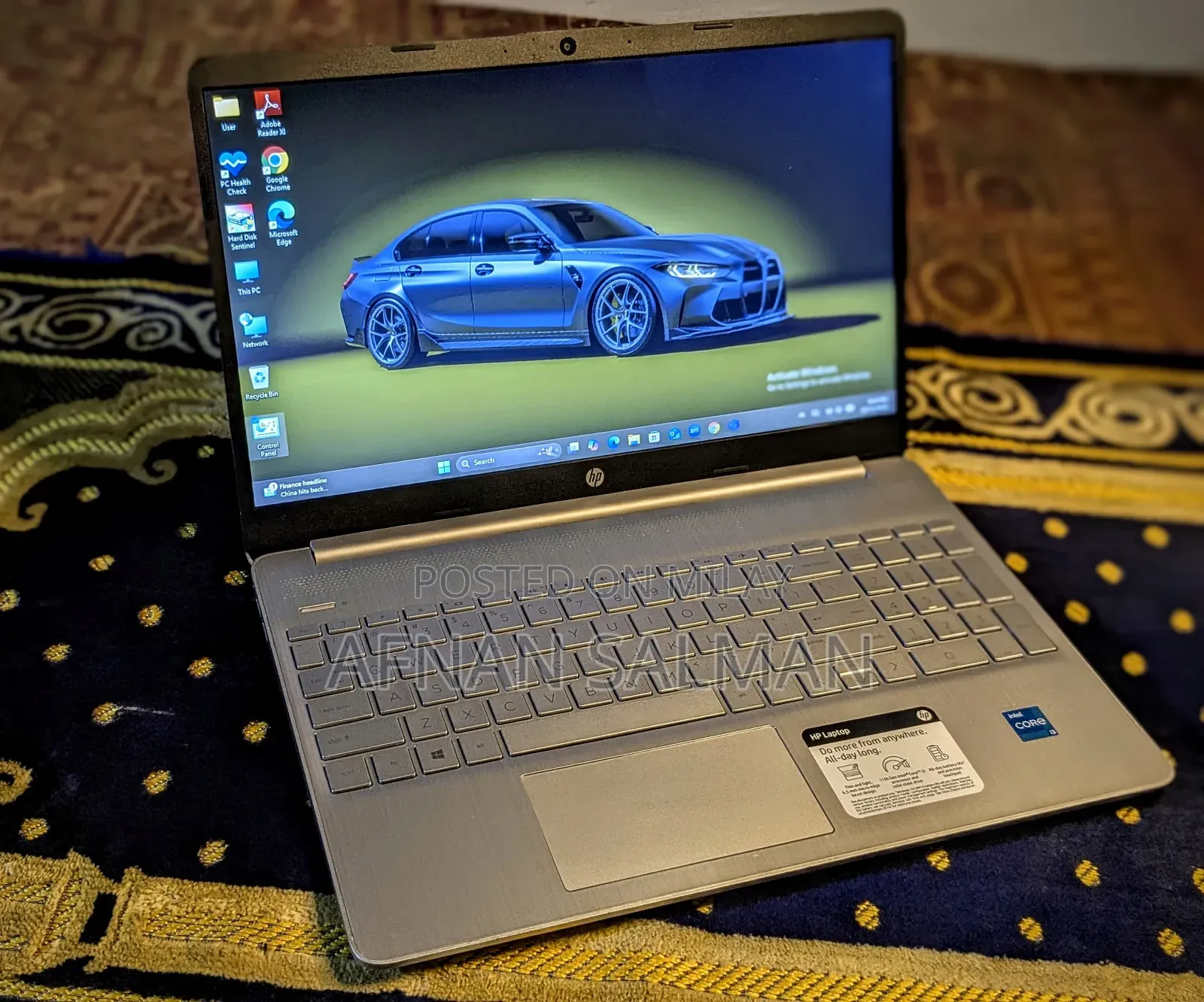 Laptop HP 8GB Intel Core I3 SSD 256GB