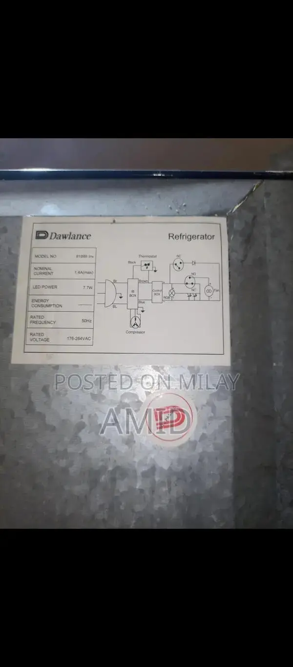 Dawlance Inverter Refrigerator Avante Plus R Series