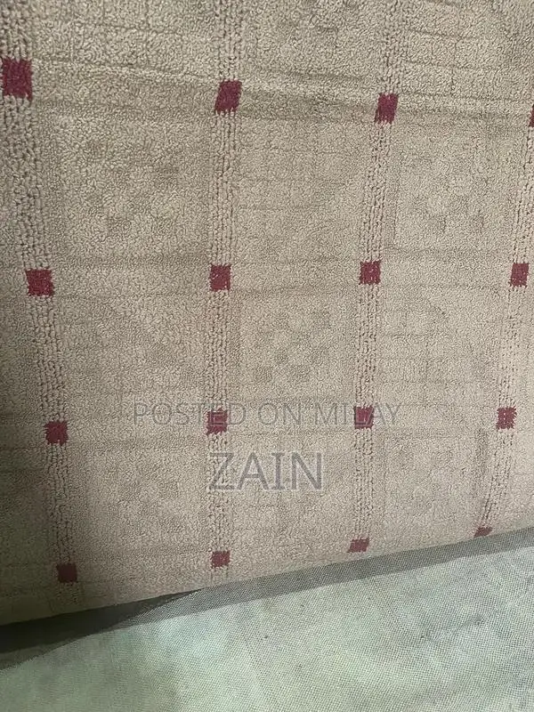 Large Beige Area Carpet - 12x14 ft Minimal Use Residential Floor Cover