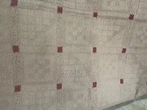 Large Beige Area Carpet - 12x14 ft Minimal Use Residential Floor Cover