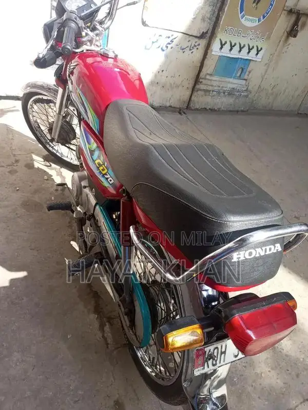 Honda CD 70 Motorcycle 2024 Model