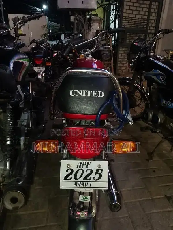 United 70cc Motorcycle - Low Mileage, Excellent Condition