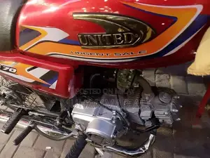 United 70cc Motorcycle - Low Mileage, Excellent Condition