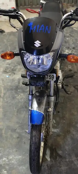 Suzuki 110 Motorcycle - Single Cylinder Commuter Bike