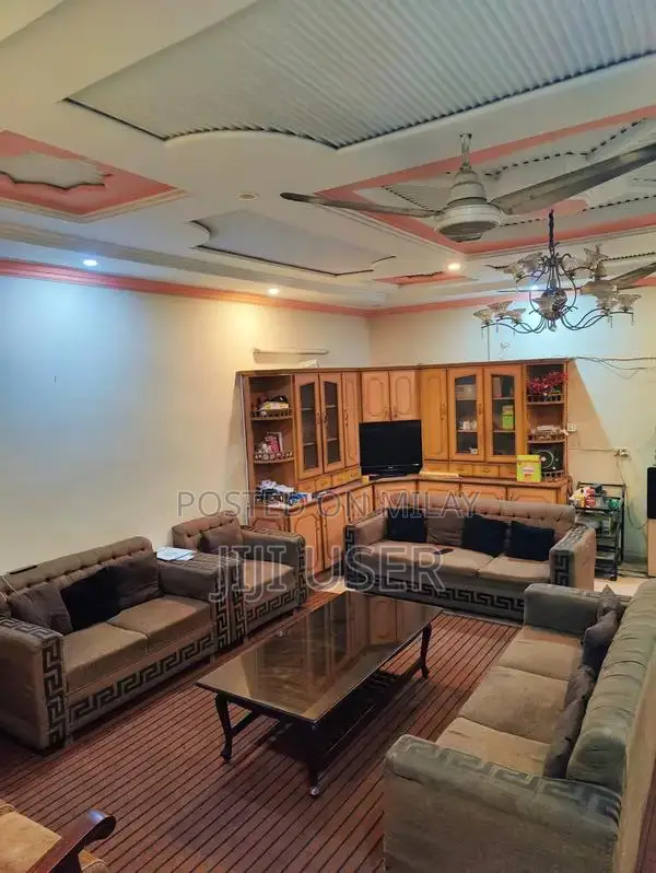 Large 9-Seat Sectional Sofa - Neutral Color, Good Condition