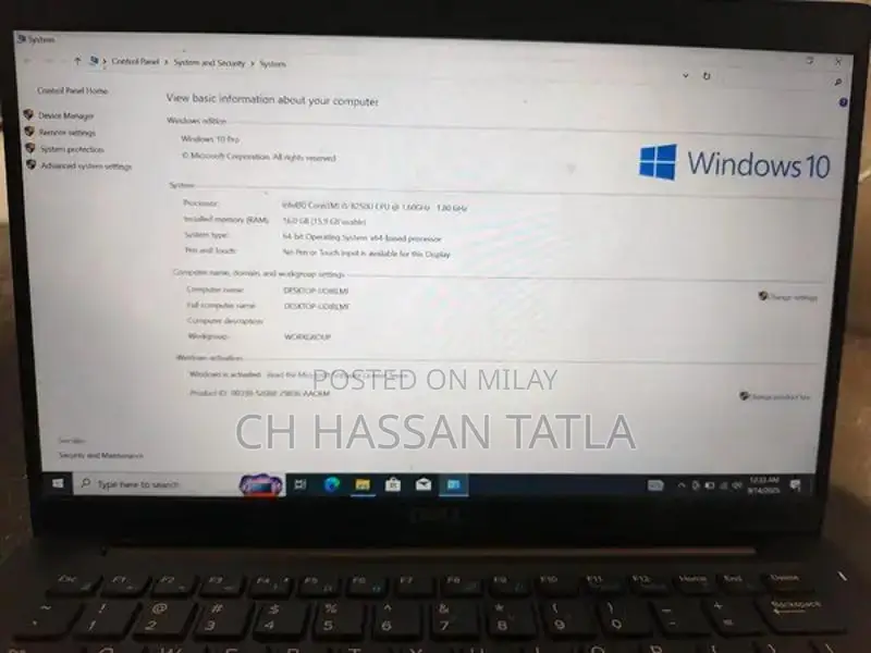 Dell Latitude 7390 Business Laptop 13" Core i5 8th Gen