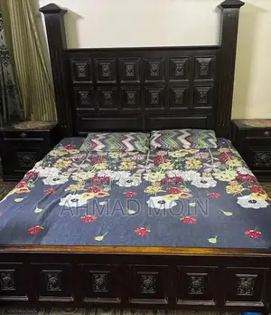 Photo - Bed with Side Table