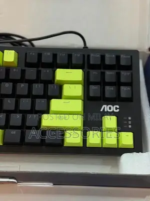 AOC RGB Mechanical Gaming Keyboard with Silent Clicks