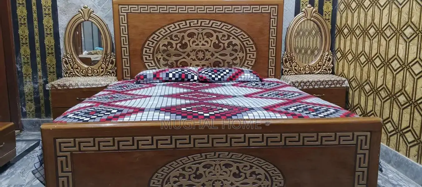 condition good.  bed. . . 2 side table. . . . . dressing