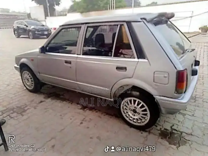 1985 Daihatsu Charade Classic White Sedan