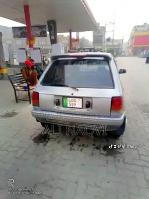 1985 Daihatsu Charade Classic White Sedan