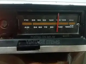 Vintage Branded Retro Radio with Digital Display Clock