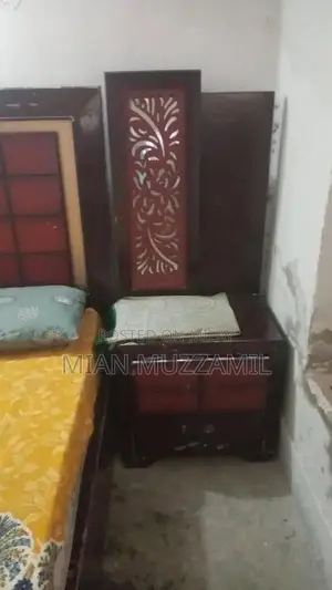 Complete Bedroom Set with Side Tables and Headboard