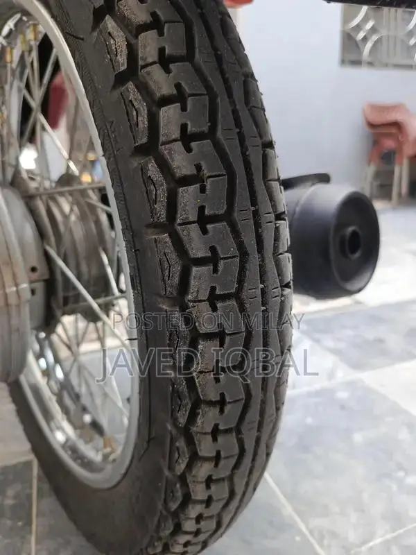 CG125 Motorcycle with New Tires and Tubes