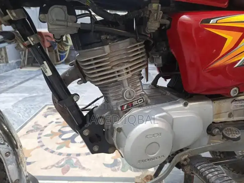 CG125 Motorcycle with New Tires and Tubes