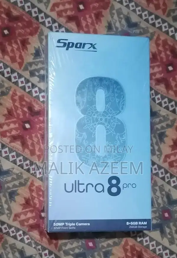Sparx Ultra 8pro Smartphone - Powerful 8/256GB Device