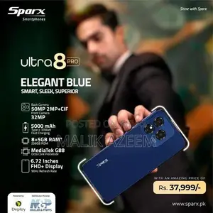 Sparx Ultra 8pro Smartphone - Powerful 8/256GB Device