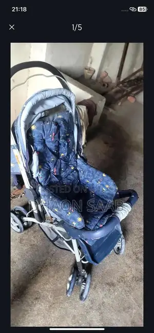 Imported Double Wheel Baby Stroller Pram