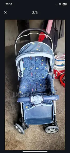 Imported Double Wheel Baby Stroller Pram