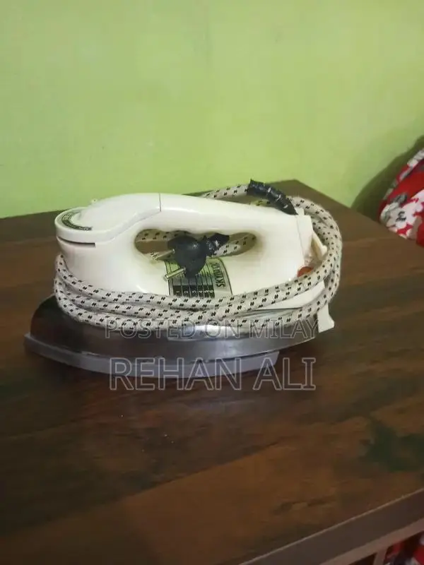 Electric Steam Iron for Home and Travel