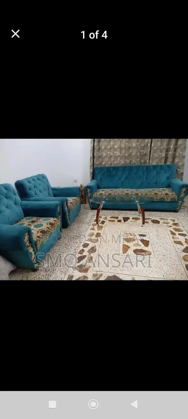 7-Seater Sofa Set with Multiple Seating Options