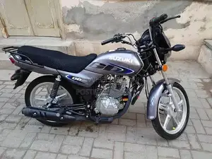 Photo - Suzuki 110 Motorcycle - Reliable Two-Wheeler