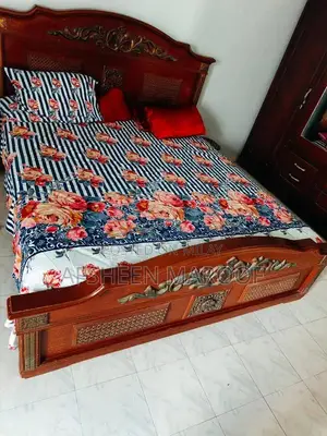 Photo - Wooden Laminated Headboard - Poolish Finished Frame