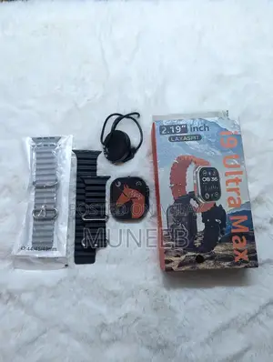 Ultra Max Smart Watch with Big Display and Fitness Tracking