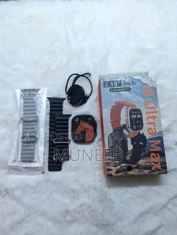 Ultra Max Smart Watch with Big Display and Fitness Tracking