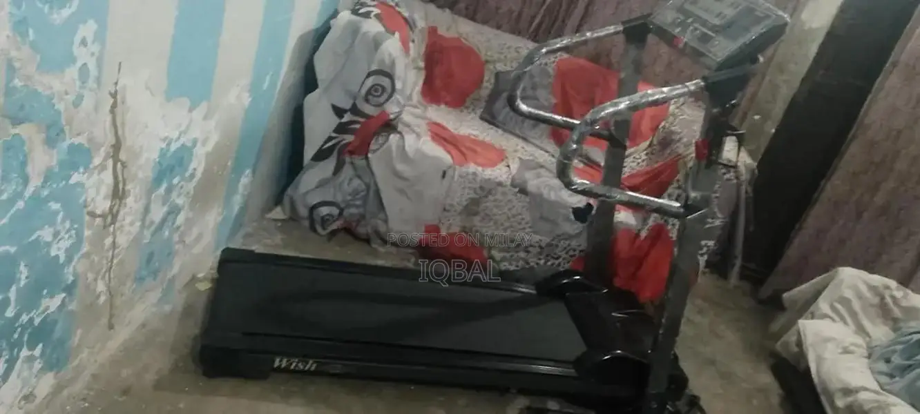 Used Treadmill with High Weight Capacity for Home Fitness