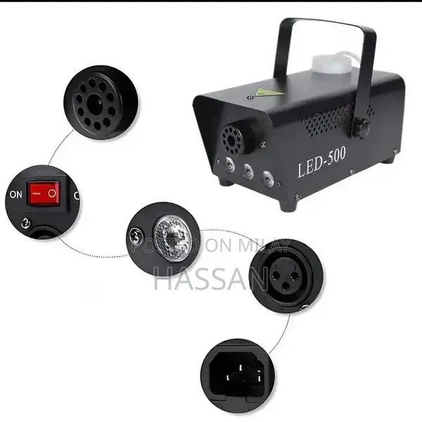 500W LED Smoke Machine with Remote Control