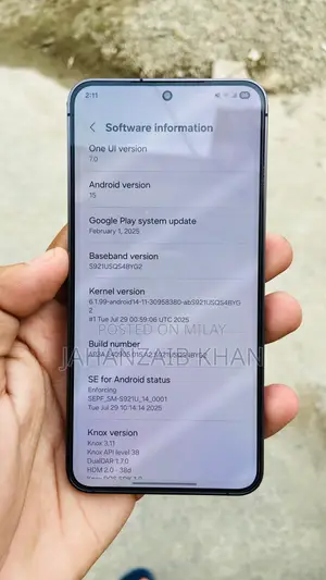 New Samsung Galaxy S24 128 GB Black