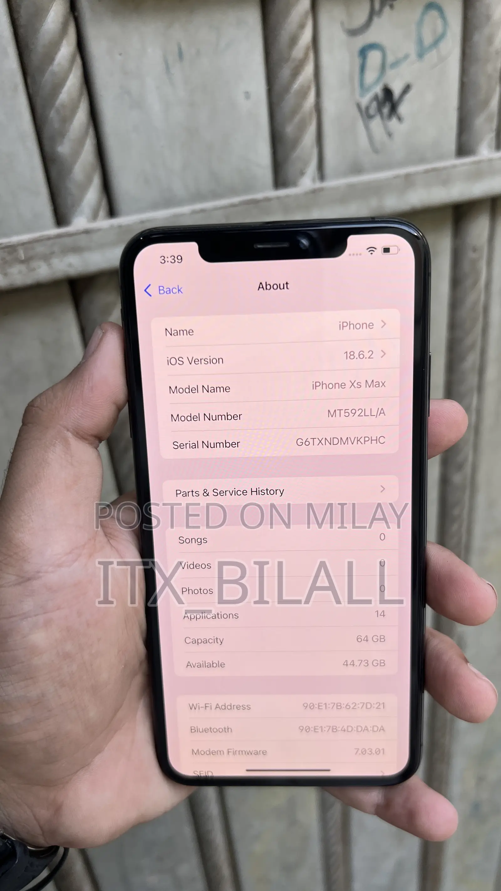 Apple iPhone XS Max 64 GB Black