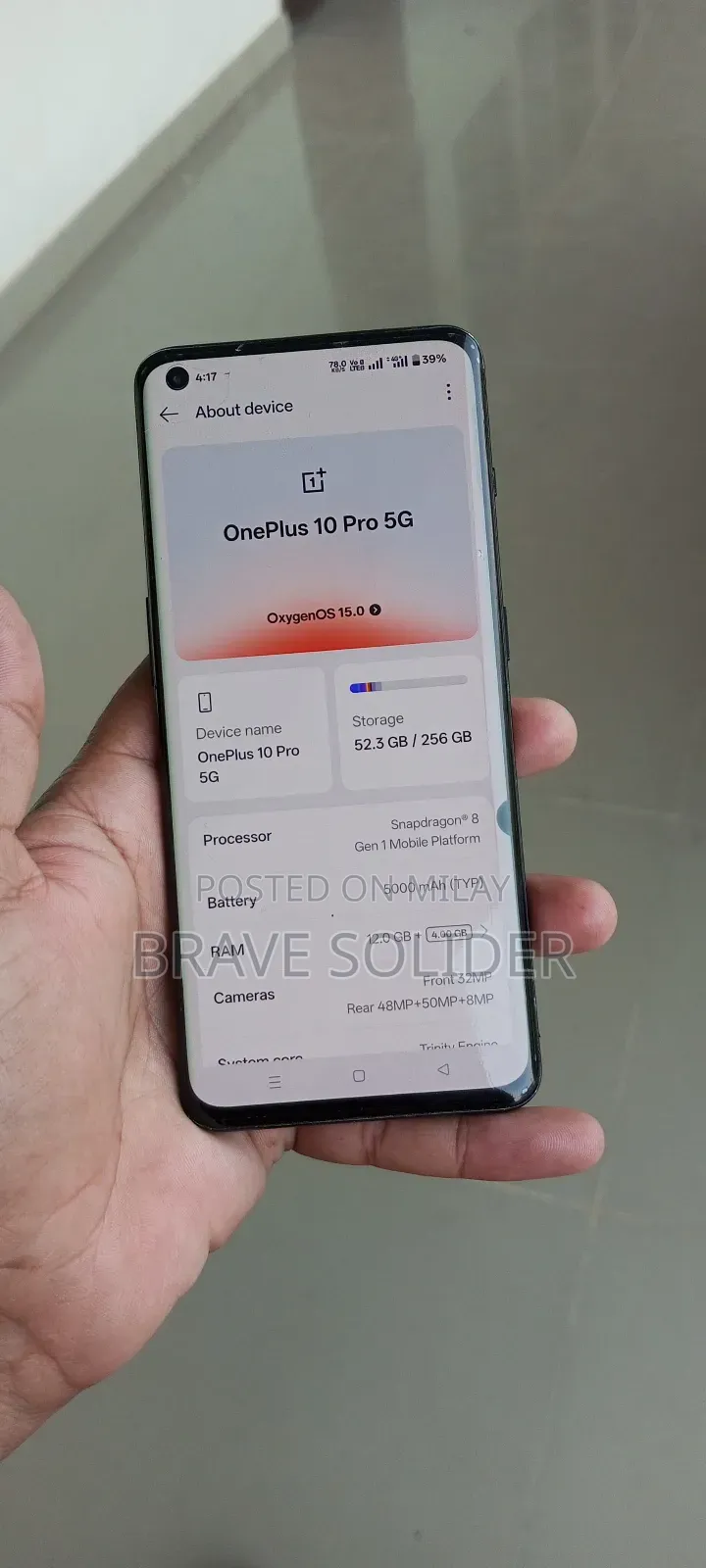 OnePlus 10 Pro 256 GB Black