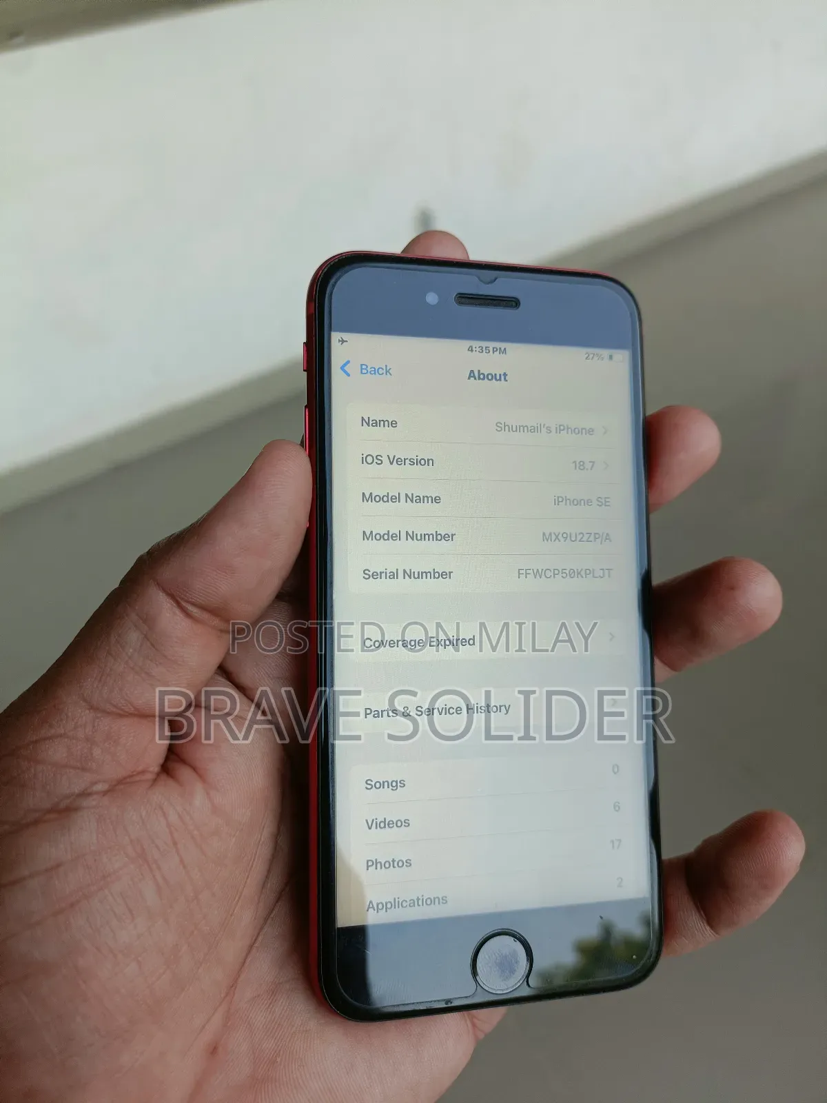 New Apple iPhone SE (2020) 64 GB Red