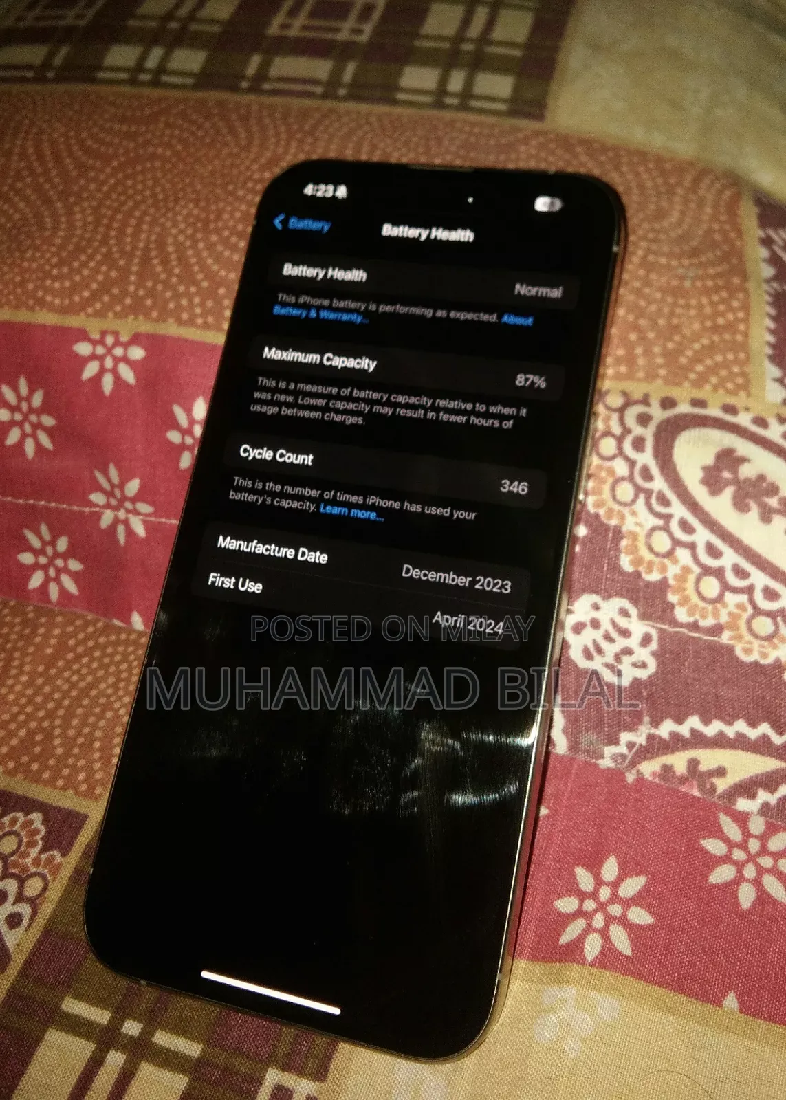 New Apple iPhone 15 Pro Max 256 GB Gray